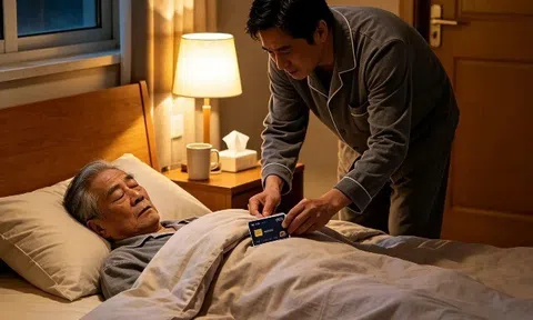 Ngủ lại nhà con gái, nửa đêm con rể âm thầm bỏ một thứ vào ví bố vợ, 3 câu nói đã "cứu tôi"