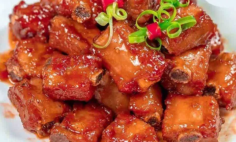 Cách làm sườn xào chua ngọt đơn giản, nước sốt hài hòa chuẩn vị, quá tốn cơm trong mùa thu