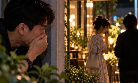 Thấy vợ nửa đêm lén lút đi gặp người lạ, biết danh tính đối phương, tôi bật khóc nức nở
