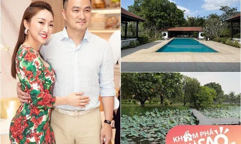 Diễn viên Chi Bảo khoe cơ ngơi tuyệt đẹp rộng thênh thang ở TP.HCM, có hồ sen súng bát ngát