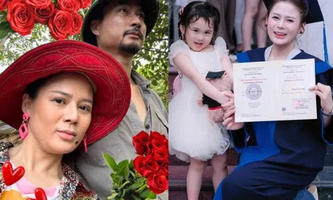 Mỹ nhân VTV gây thương nhớ với giọng Thanh Hoá: Từng học 3 trường đại học, bế con gái lên bục khi nhận bằng Thạc sĩ