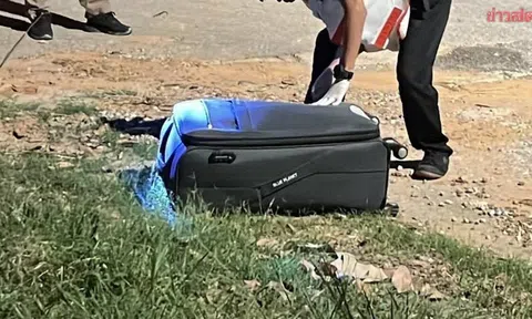 Vali lạ trước cổng trường khiến cả khu phố náo loạn phong tỏa, bên trong có gì?