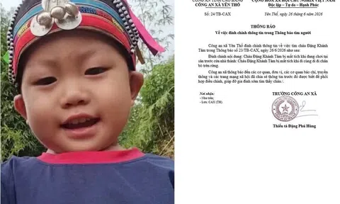 Vụ bé trai 22 tháng tuổi mất tích ở Cao Bằng: Tình tiết mới nhất
