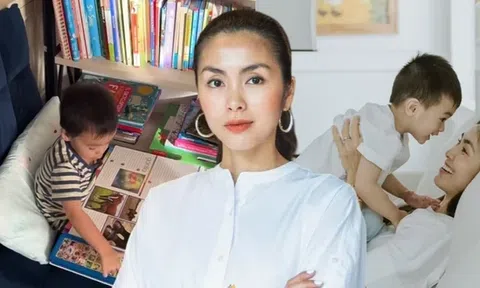 “Dâu hào môn” Tăng Thanh Hà cho con dùng đồ bình dân vài trăm nghìn, được nể phục bởi cách dạy con