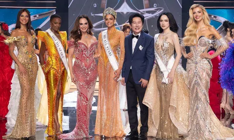 Không chỉ chấm điểm thấp ở chung kết, giám khảo Miss Grand đăng ảnh chế Hương Giang như... hình thờ!