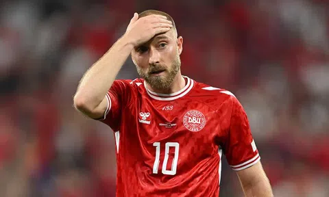 Christian Eriksen đột ngột ngã gục ở trận giao hữu Đan Mạch - Ukraine