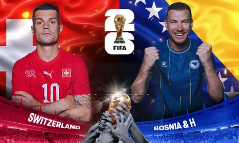Nhận định Thụy Sĩ vs Bosnia & Herzegovina: Trận đấu "sống còn" sau trận ra quân gây thất vọng