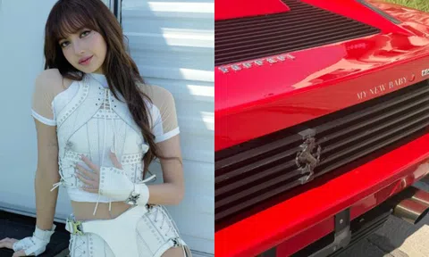 Sắm Ferrari như đi chợ, Lisa (BLACKPINK) lộ diện bộ sưu tập siêu xe 196 tỷ gây choáng