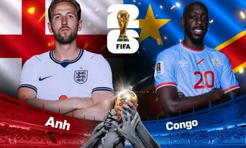 Nhận định Anh vs CHDC Congo: Tam Sư “nối gót” cỗ xe tăng?