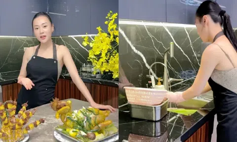 Phương Oanh khoe bữa cơm ngày hè đạm bạc, chi tiết độc lạ gây chú ý