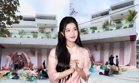 Hé lộ căn nhà 2 tầng nằm ngay mặt tiền ở quê của Á hậu Phương Nhi