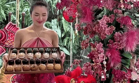 Bên trong biệt thự của Ngọc Loan: Mùa Trung thu nào cũng tự tay trang trí, làm bánh cực khéo