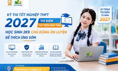 Thi tốt nghiệp THPT 2027 thí điểm trên máy tính: 2K9 cần chuẩn bị gì từ hôm nay?