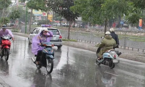 Áp thấp trên Biển Đông có thể gây mưa lớn kéo dài 4 ngày ở Bắc Bộ