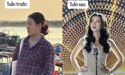 Người đàn bà làng chài "lắc mình" thành hoa hậu, chuyện gì cũng có thể xảy ra trong vũ trụ phim giờ vàng VTV