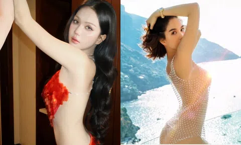 Không hổ danh 'nữ hoàng nội y', Ngọc Trinh khoe trọn tấm lưng trần, eo con kiến, body nuột nà đốt mắt CĐM
