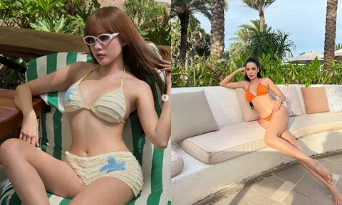 Nóng hơn cả trưa hè: Hoa hậu Hoàng Phương đốt mắt fan với loạt ảnh bikini, nhan sắc ngày càng thăng hạng