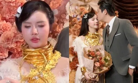 Cô dâu Đồng Tháp nhận 20 cây vàng trong lễ ăn hỏi, màn trao quà khủng khiến ai nấy trầm trồ