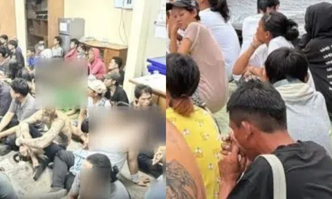 Đột kích tụ điểm ma túy khét tiếng, 57 nam và 24 nữ sa lưới: Cảnh tượng bên trong gây choáng vàng