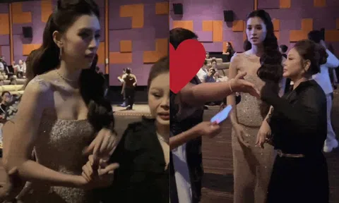 Lê Giang lên tiếng sau sự cố bị "mời ra ngoài" tại buổi ra mắt phim của Tiểu Vy