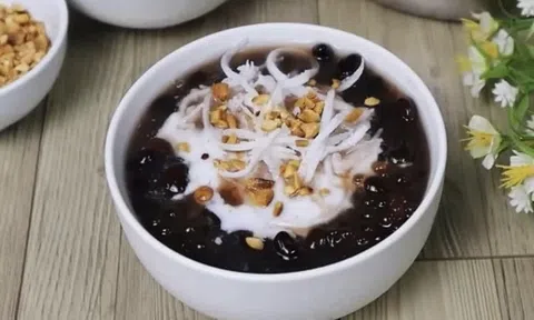 Mách bạn mẹo nấu chè đỗ đen nhanh nhừ, hạt bở nhưng không bị nát, nước chè thơm ngon