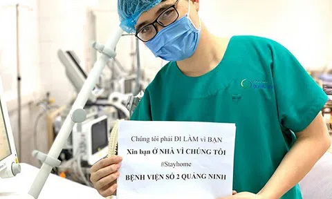 Thông điệp “chúng tôi đi làm vì bạn, xin bạn ở nhà vì chúng tôi” được cư dân mạng trên toàn thế giới đồng loạt chia sẻ