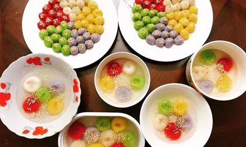 Cách làm bánh trôi, bánh chay đẹp mắt trong ngày Tết Hàn thực