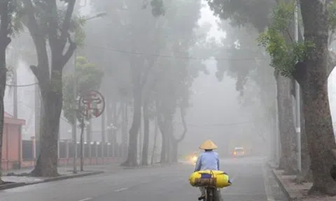 Dự báo thời tiết ngày 2/2: Hà Nội sáng sớm có sương mù, trời lạnh