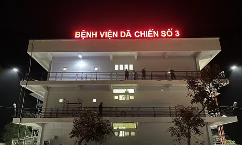 Ngắm bệnh viện Dã chiến Hải Dương số 3 lung linh trong “màu áo mới”