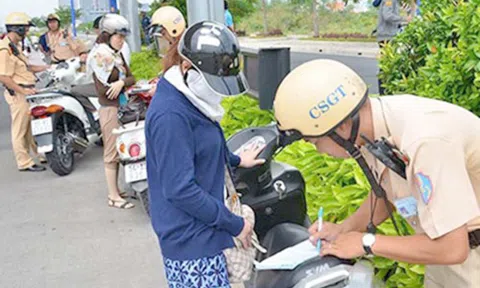 CSGT được trực tiếp thu tiền phạt tại chỗ khi nào?