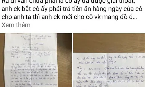 Bi hài vụ chồng bắt vợ trả tiền ăn, tiền khám sản mới cho ly hôn