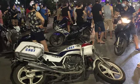 Bị truy đuổi, 9X tạt đầu xe tuần tra khiến 2 CSGT bị thương