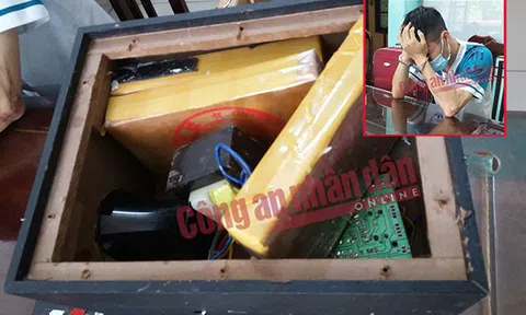 Thủ đoạn tinh vi của kẻ vận chuyển 12 bánh ma túy: Giấu "hàng" trong loa và cốp xe máy