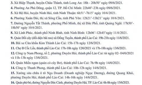1 ca dương tính COVID-19 đi từ Nam ra Bắc, Lào Cai phát thông báo khẩn tìm người liên quan