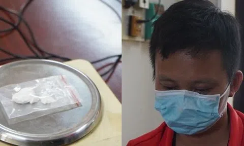 Bị lực lượng chức năng kiểm tra, thầy giáo nuốt ma túy để phi tang