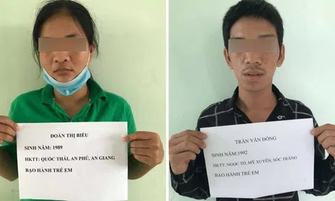 Tạm giữ vợ chồng cô ruột bạo hành dã man cháu gái 6 tuổi