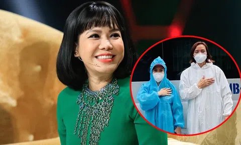 Lỡ phát gạo mốc cho bà con, Việt Hương lập tức lên tiếng