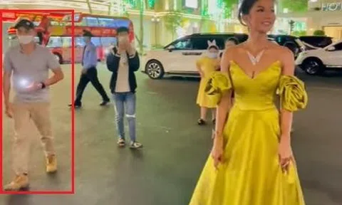 Lộ khoảnh khắc H'Hen Niê được tình cũ hộ tống đi sự kiện?