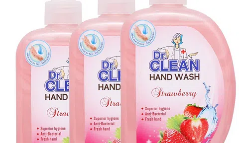 Bộ y tế thu hồi sản phẩm sữa rửa tay sạch khuẩn Dr. Clean hương dâu