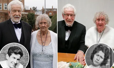 Yêu nhau nhưng bị ngăn cấm, cặp đôi kết hôn ở tuổi xế chiều sau gần 60 năm chia xa