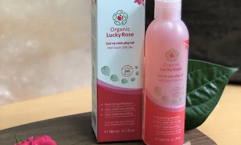 Không đạt chuẩn chất lượng, Gel vệ sinh phụ nữ Oganic Lucky Rose bị đình chỉ lưu hành, thu hồi toàn quốc