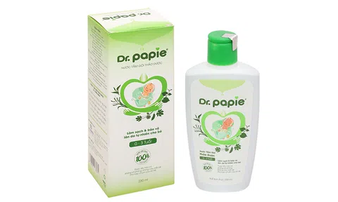 Đình chỉ lưu hành, thu hồi toàn quốc nước tắm gội thảo dược Dr. Papie