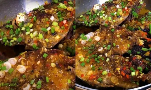 Món ngon mỗi ngày: Công thức làm món cá ngừ rim tỏi ớt, ăn một lần là nhớ mãi