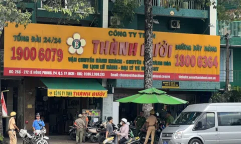 Nhà xe Thành Bưởi có dấu hiệu trốn thuế