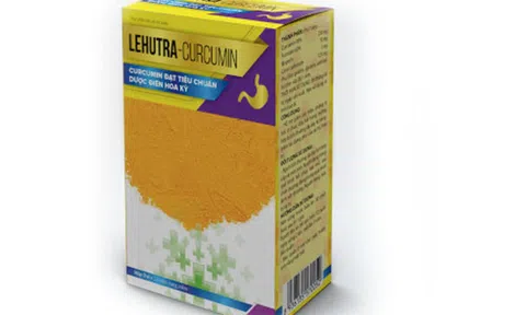 Thực phẩm bảo vệ sức khỏe LEHUTRA-CURCUMIN vi phạm quảng cáo