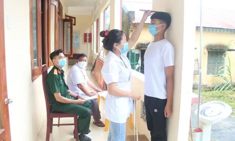 Quy định mới về tiêu chuẩn cân nặng, chiều cao đi nghĩa vụ quân sự