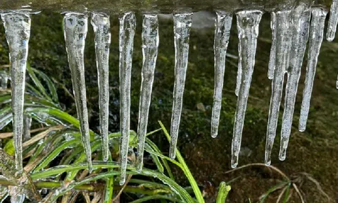 Dự báo thời tiết ngày 24/12/2023: Tiếp tục nhiệt độ xuống thấp,có băng