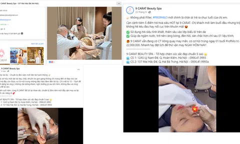 Ma trận thẩm mỹ thật, dỏm – Bài 2: 9 Carat Beauty chỉ là Spa nhưng mời khách đến tiêm HA