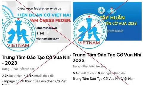 Cảnh báo giả mạo “Trung tâm Đào tạo Cờ vua nhí” để lừa đảo