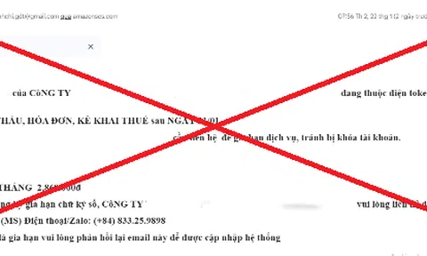 Lộ diện hình thức lừa đảo mới: Thông báo dịch vụ chữ ký số hết hạn
